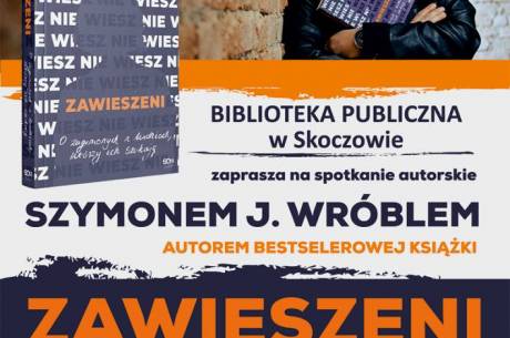 Szymon J. Wróbel odwiedzi skoczowską bibliotekę